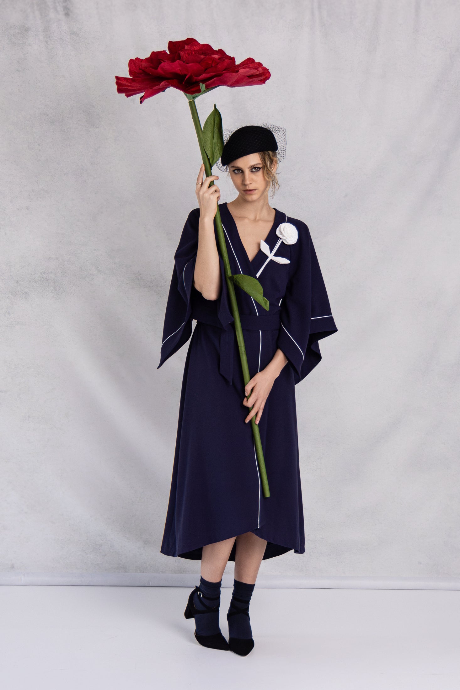 The Kimono Edit, Navy Blue 3