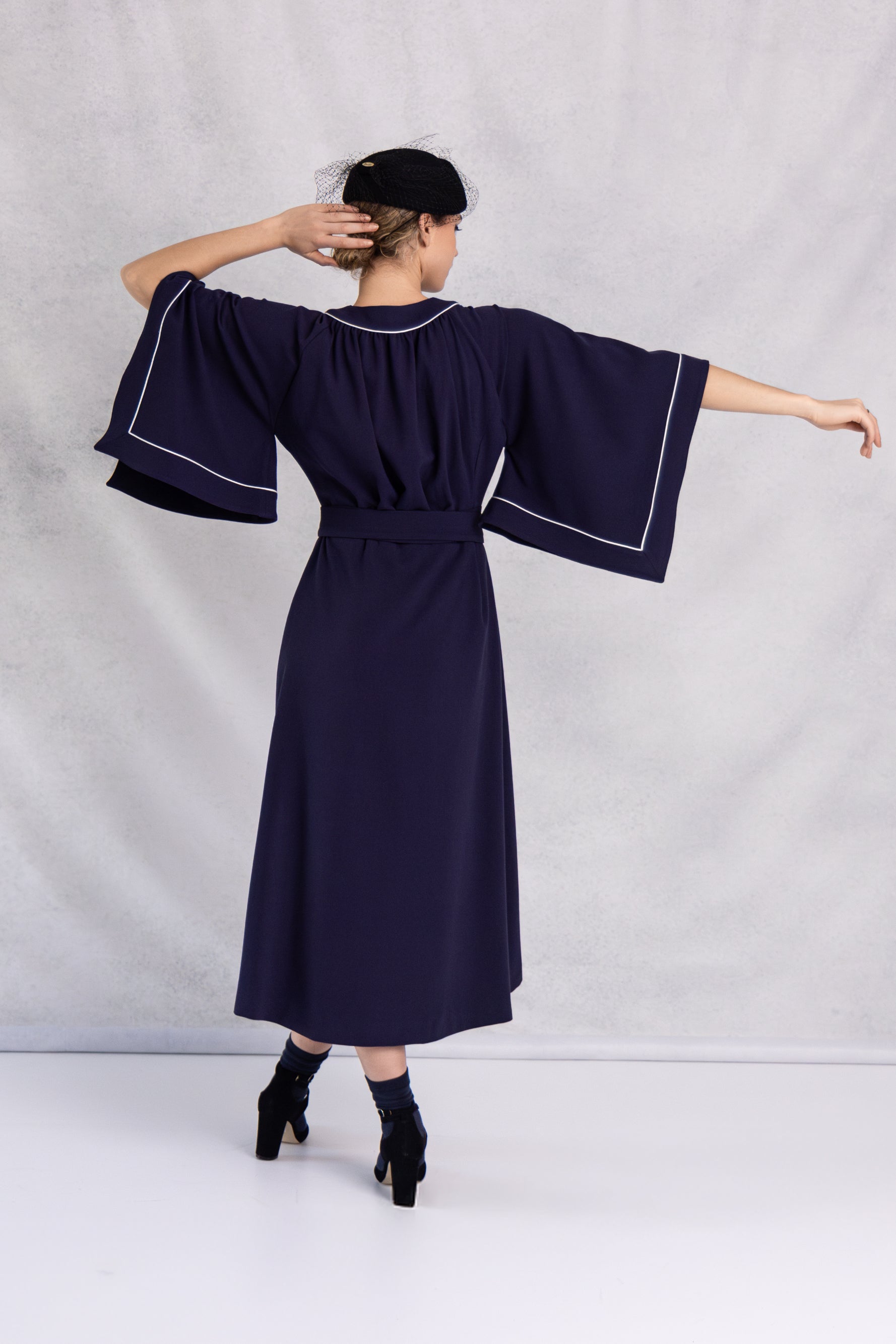 The Kimono Edit, Navy Blue 1